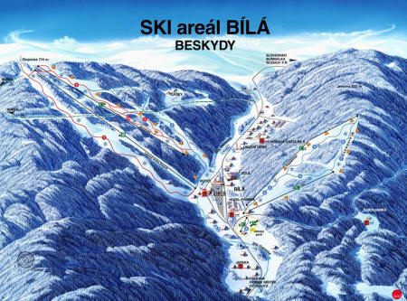 Ski areál Bílá Beskydy